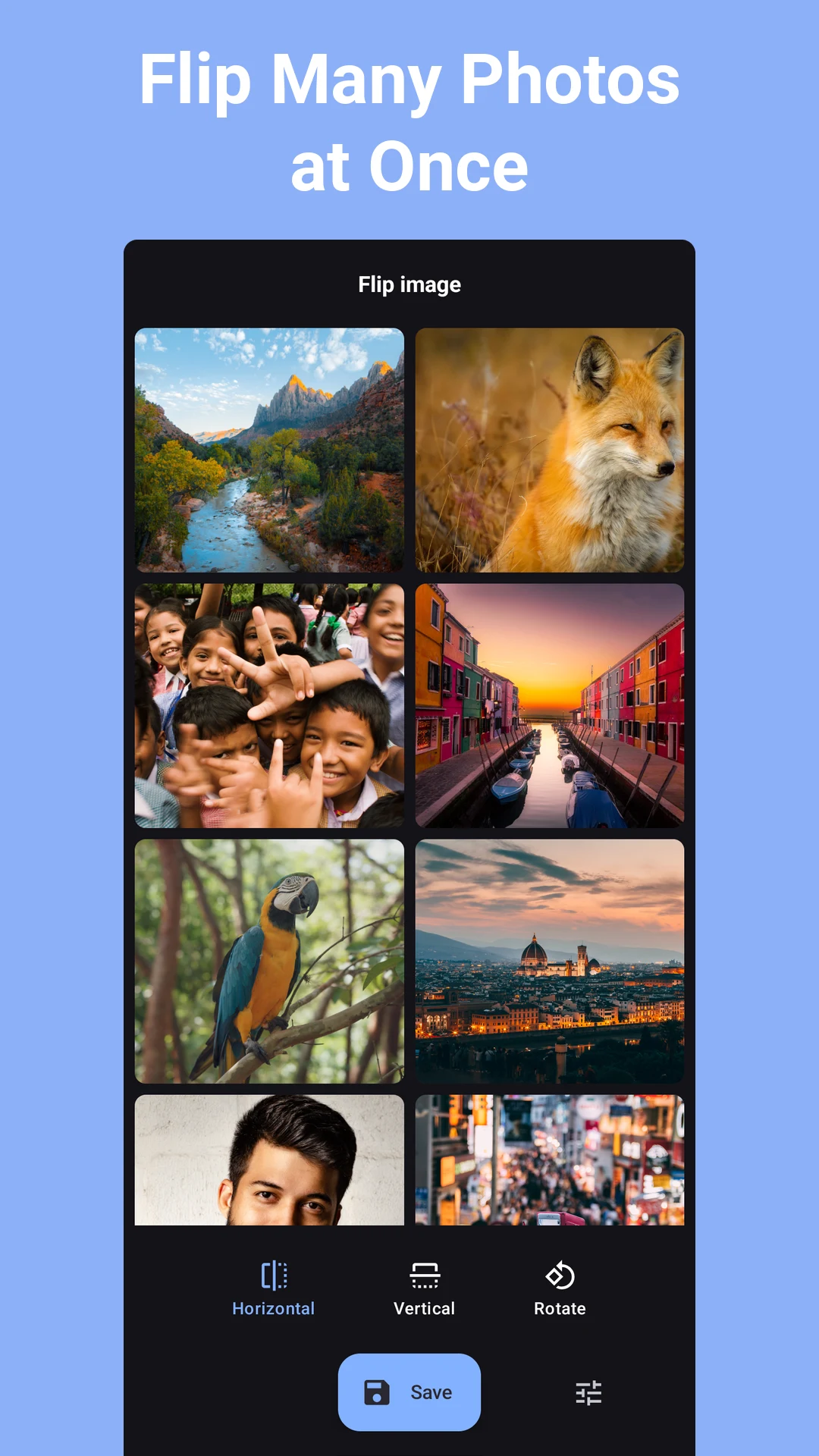 Flip Image - Mirror Photos screenshot